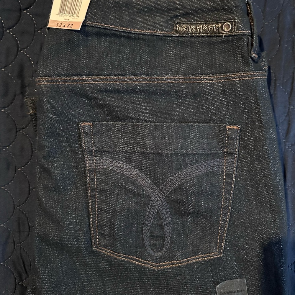 Perfect!!! Calvin Klein Indigo Denim Pants